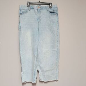 Democracy Light Blue Ankle Jeans
